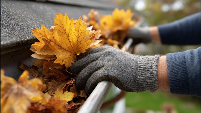 Inspecting Gutter Covers in Early Fall